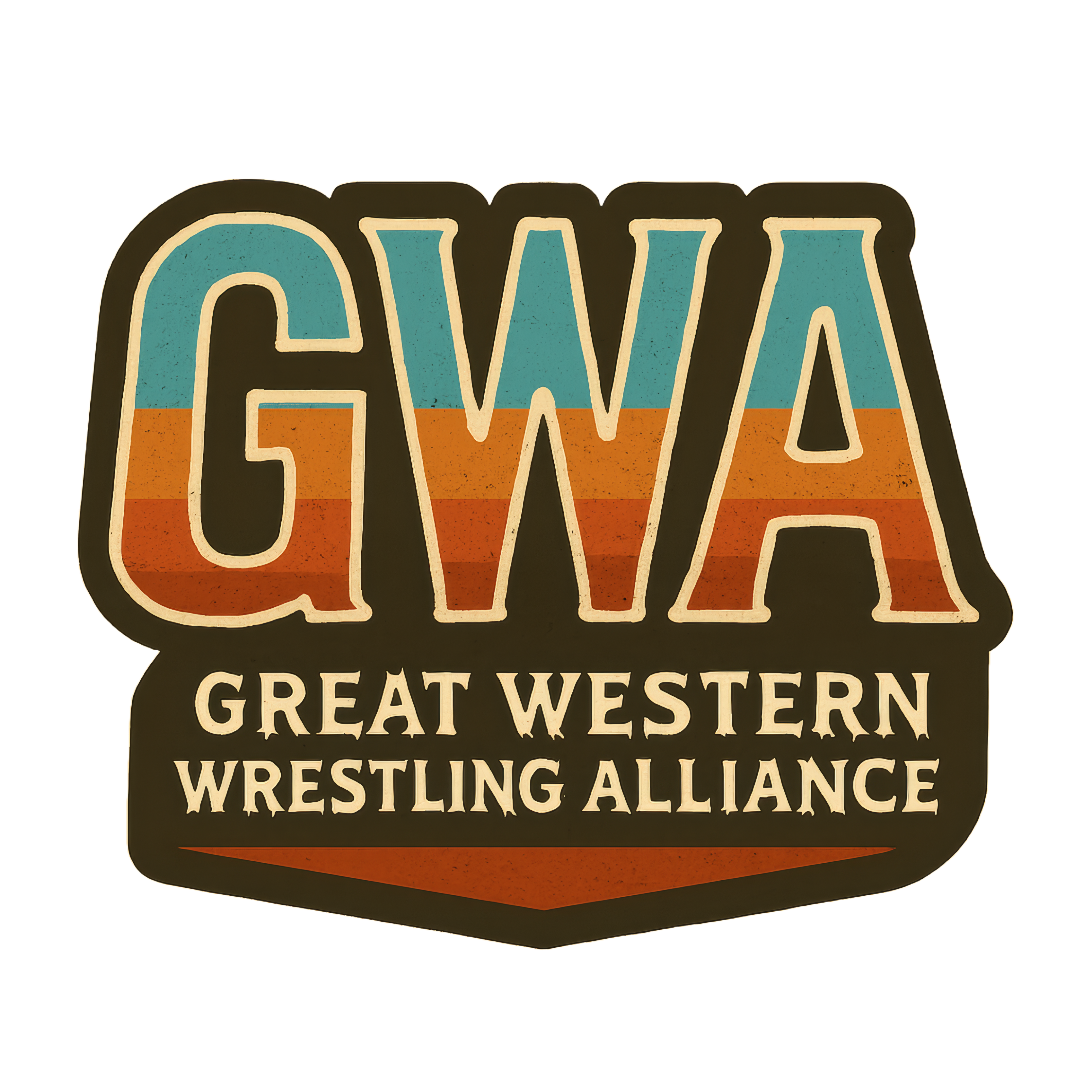 GWA logo with western motifs